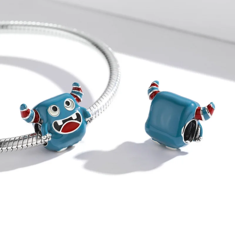 (Bild für) Niedlicher Monster-Charm im Pandora-Stil - SCC2055 - Ansicht 4