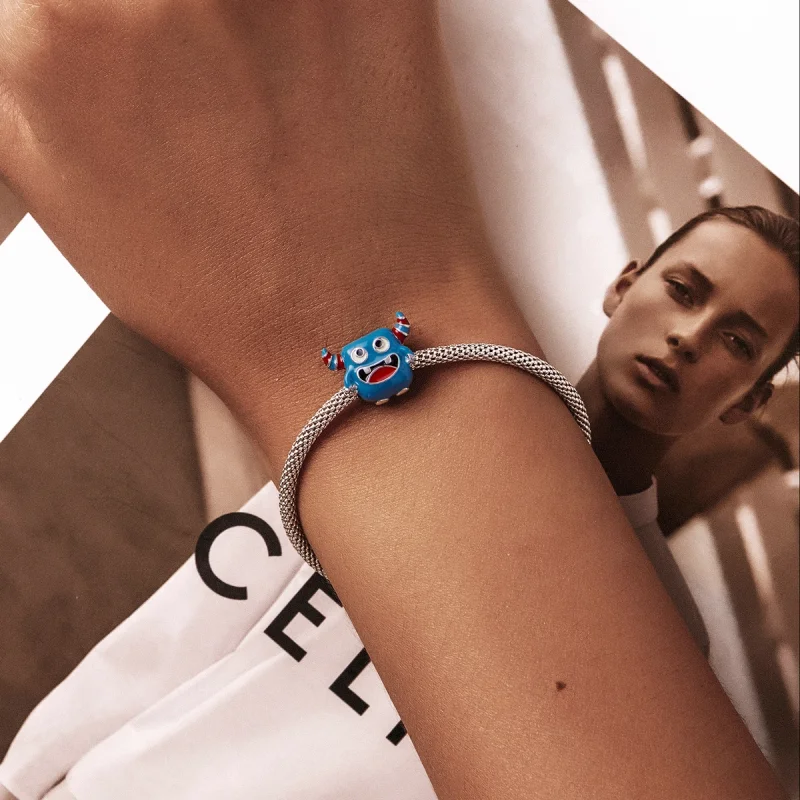 (Bild für) Niedlicher Monster-Charm im Pandora-Stil - SCC2055 - Ansicht 5