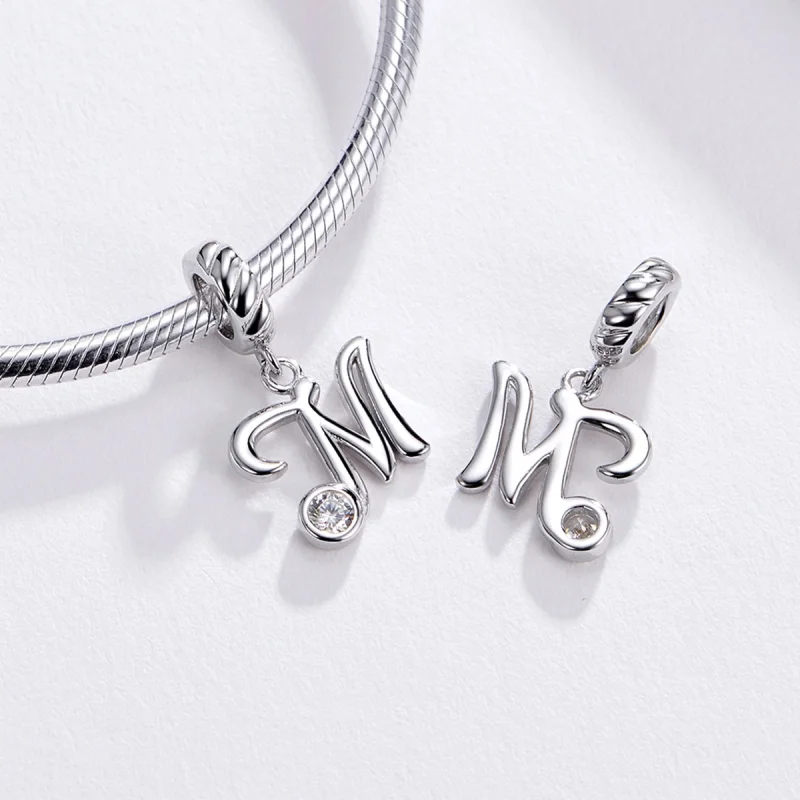 (Bild für) Pandora Anhänger Buchstabe M - SCC1183-M - Ansicht 3