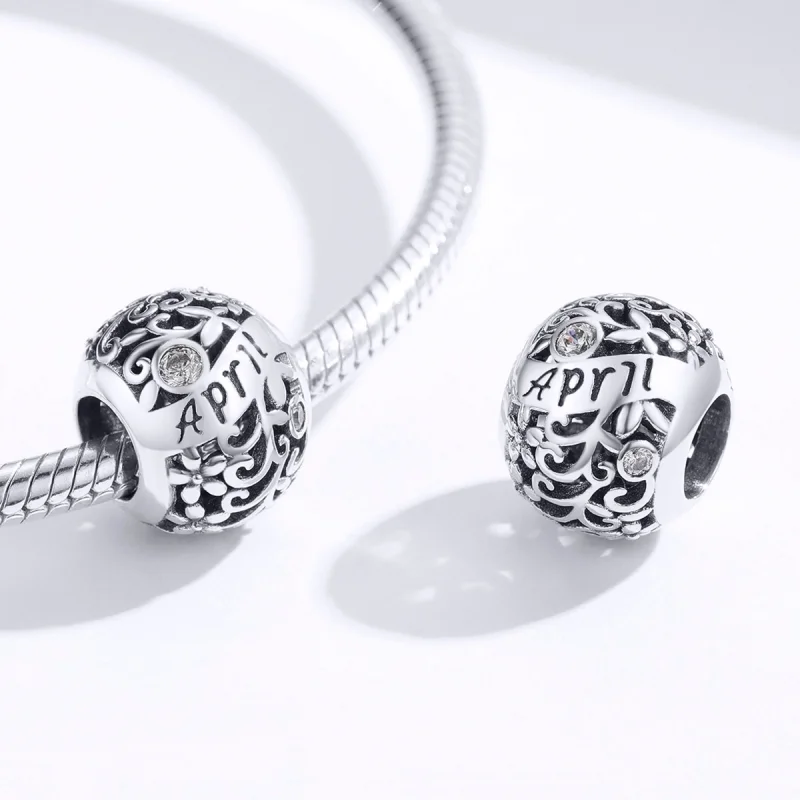 (Bild für) Pandora Charm April - SCC1385-4 - Ansicht 3