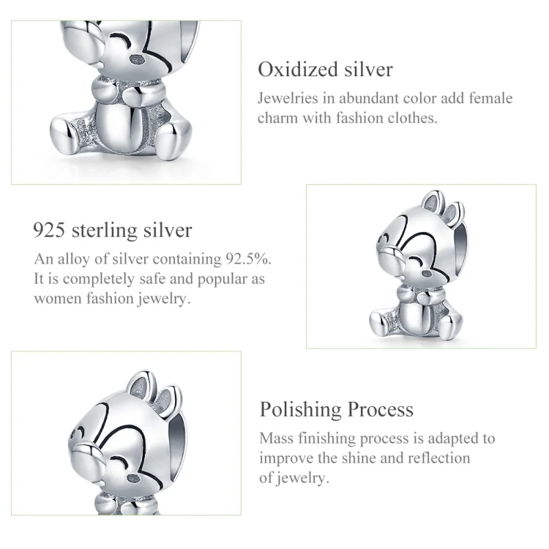 (Bild für) Pandora Charm Eichhörnchen - SCC1869 - Ansicht 8
