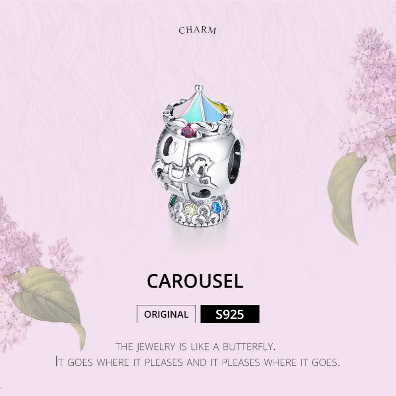 (Bild für) Pandora Charm Karussell - SCC1499 - Ansicht 6