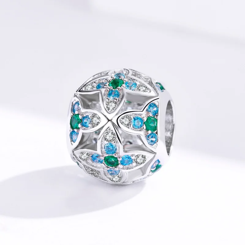 (Bild für) Pandora Charm Kleeblatt Silber - BSC115 - Ansicht 2