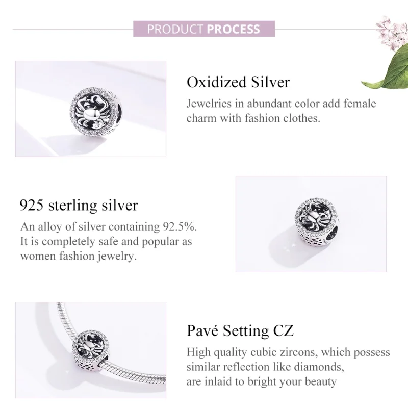 (Bild für) Pandora Charm Krebs - SCC1213 - Ansicht 2
