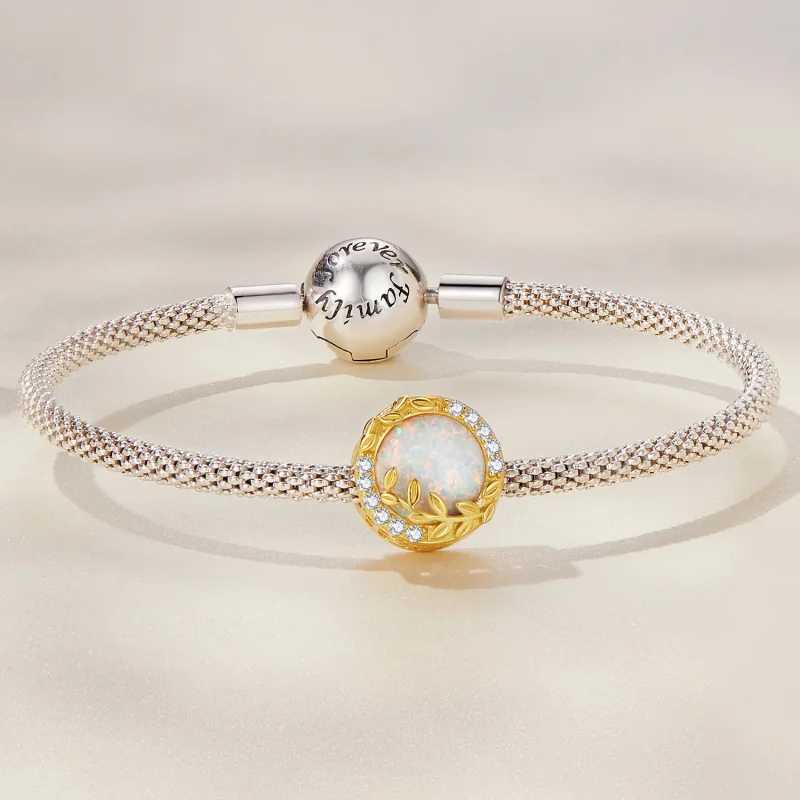 (Bild für) Pandora Charm Opal - BSC671 - Ansicht 5