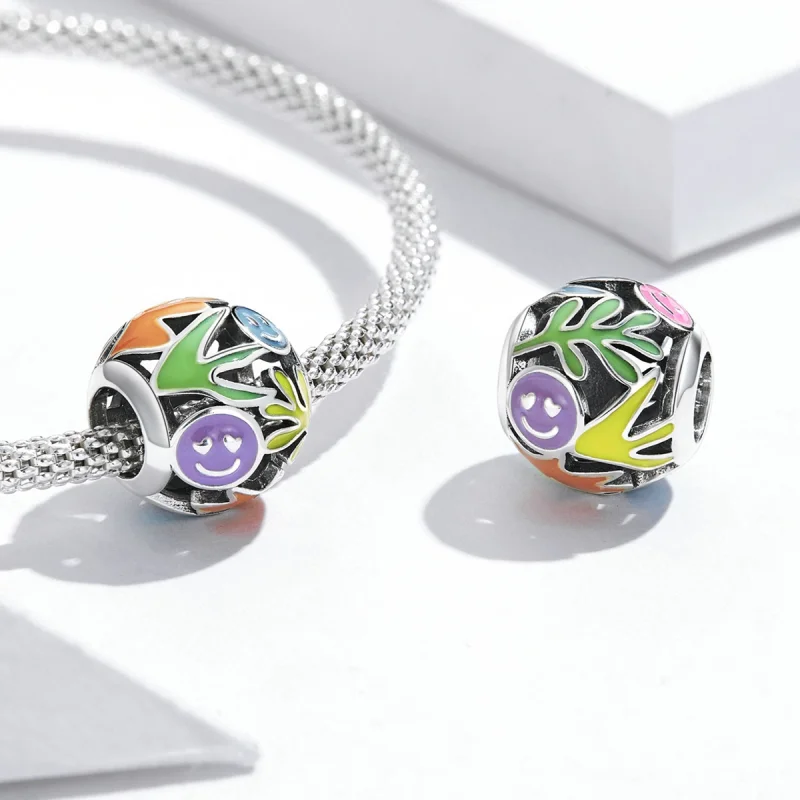 (Bild für) Pandora Charm Smiley - SCC2163 - Ansicht 4
