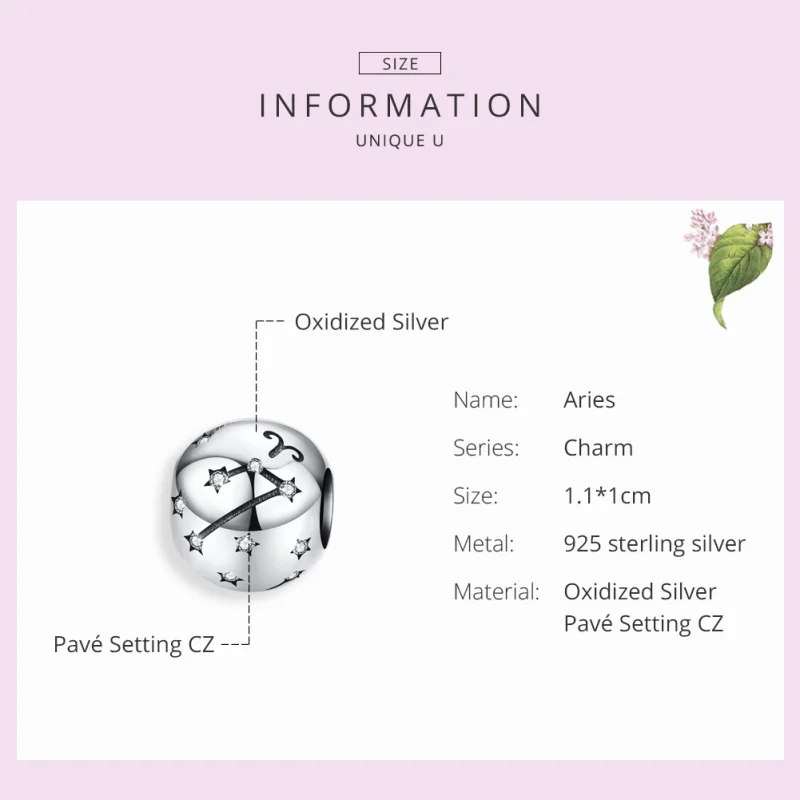 (Bild für) Pandora Charm Widder - SCC1218-1 - Ansicht 5
