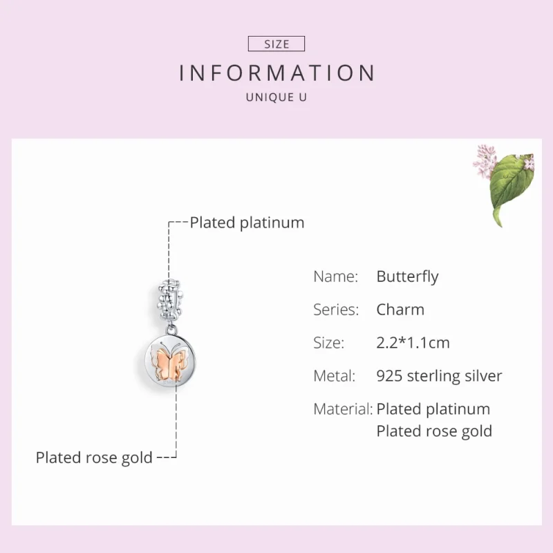 (Bild für) Pandora Charms Gold Silber - SCC1250 - Ansicht 4
