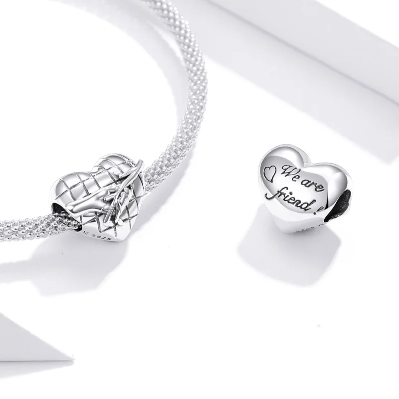 (Bild für) Pandora-Stil Hand in Hand mit Natur-Charme - SCC1579 - Ansicht 4