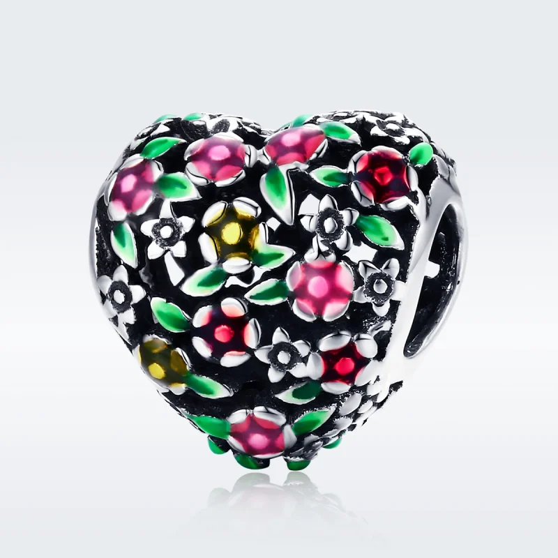 (Bild für) Pandora-Stil Silber „Das Tal der Windblumen“-Charm - SCC646 - Ansicht 2
