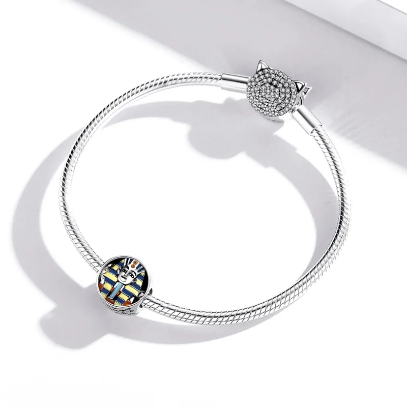 (Bild für) Pandora-Stil Silber Ägypten - SCC1858 - Ansicht 3