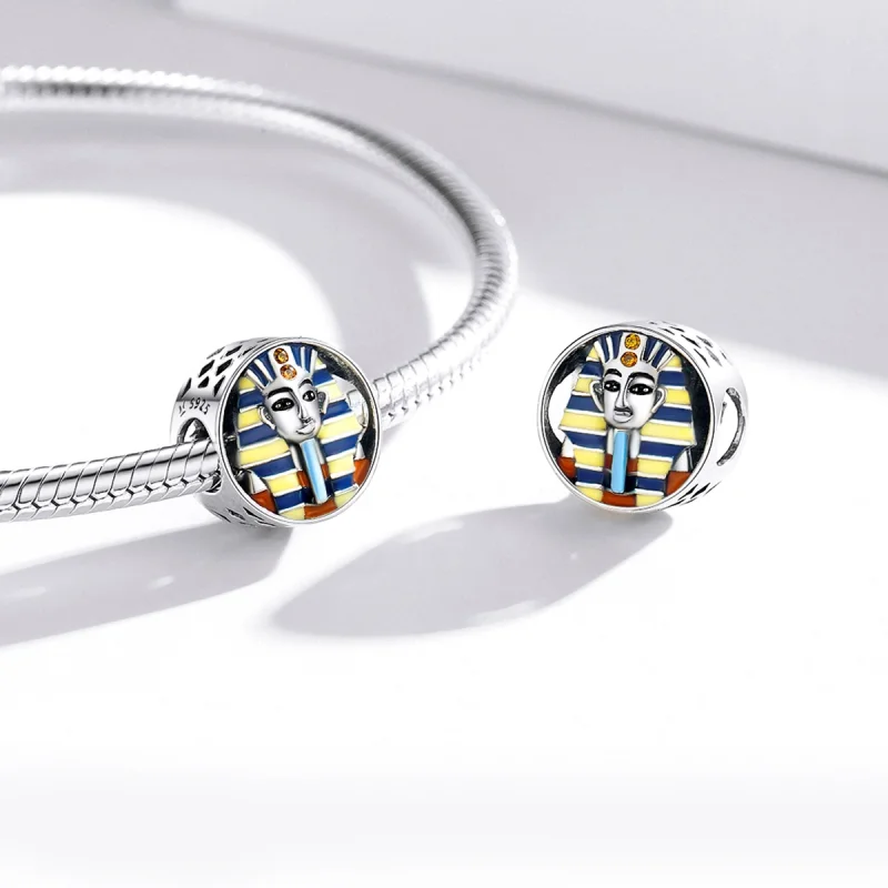 (Bild für) Pandora-Stil Silber Ägypten - SCC1858 - Ansicht 4