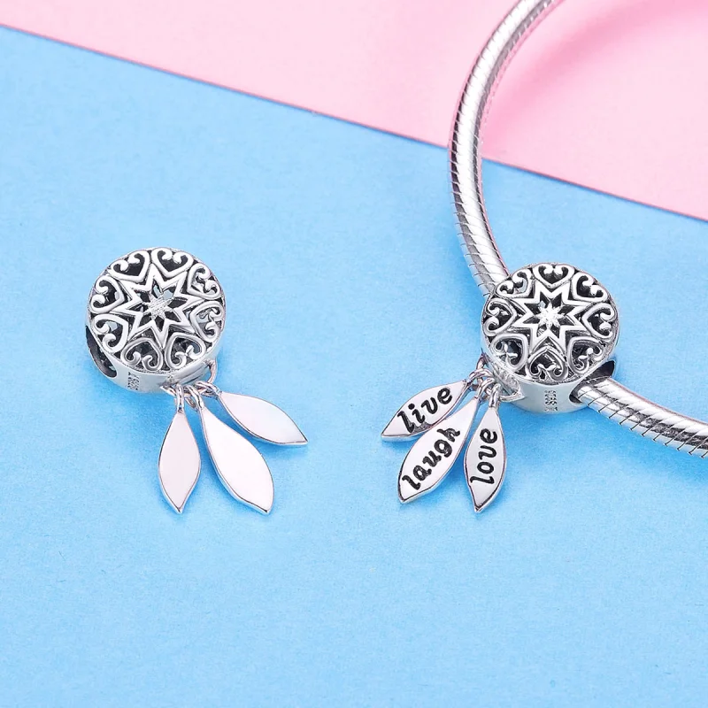 (Bild für) Pandora-Stil Silber „The Life“-Charm - SCC1128 - Ansicht 3
