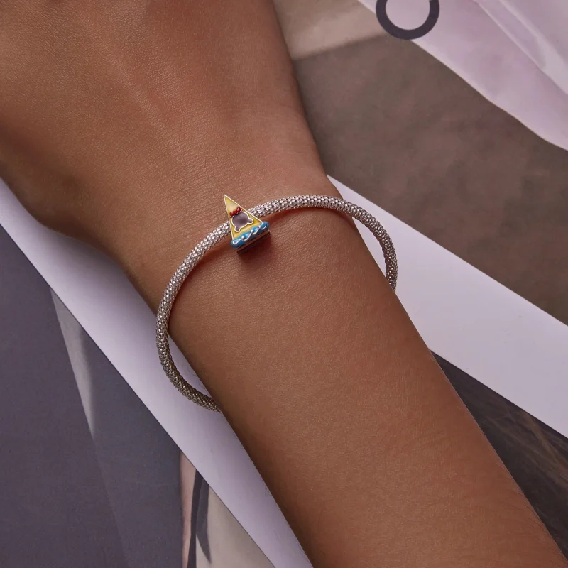 (Bild für) Pandora Style Bären-Regenbogen-Kuchen-Charm - SCC2199 - Ansicht 6
