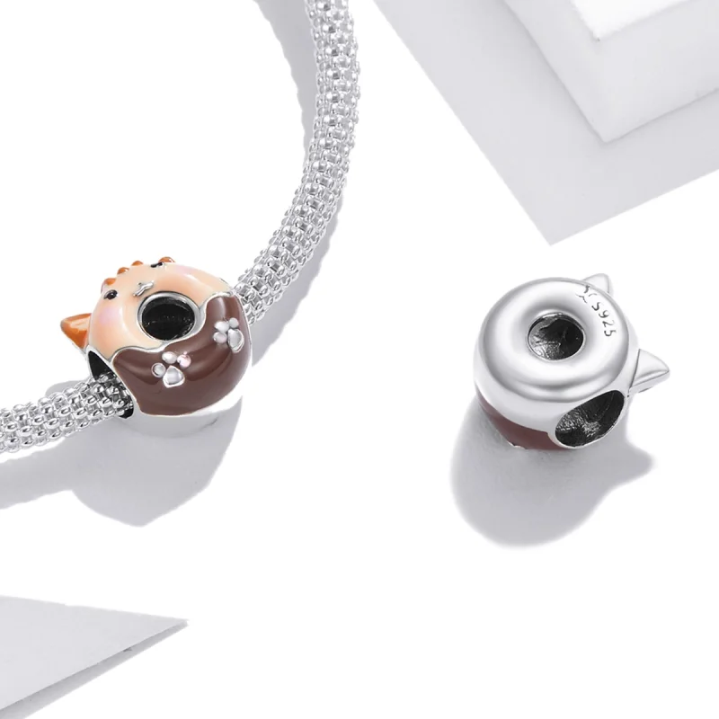 (Bild für) Pandora Style Kitty Donuts Charm - SCC1877 - Ansicht 4