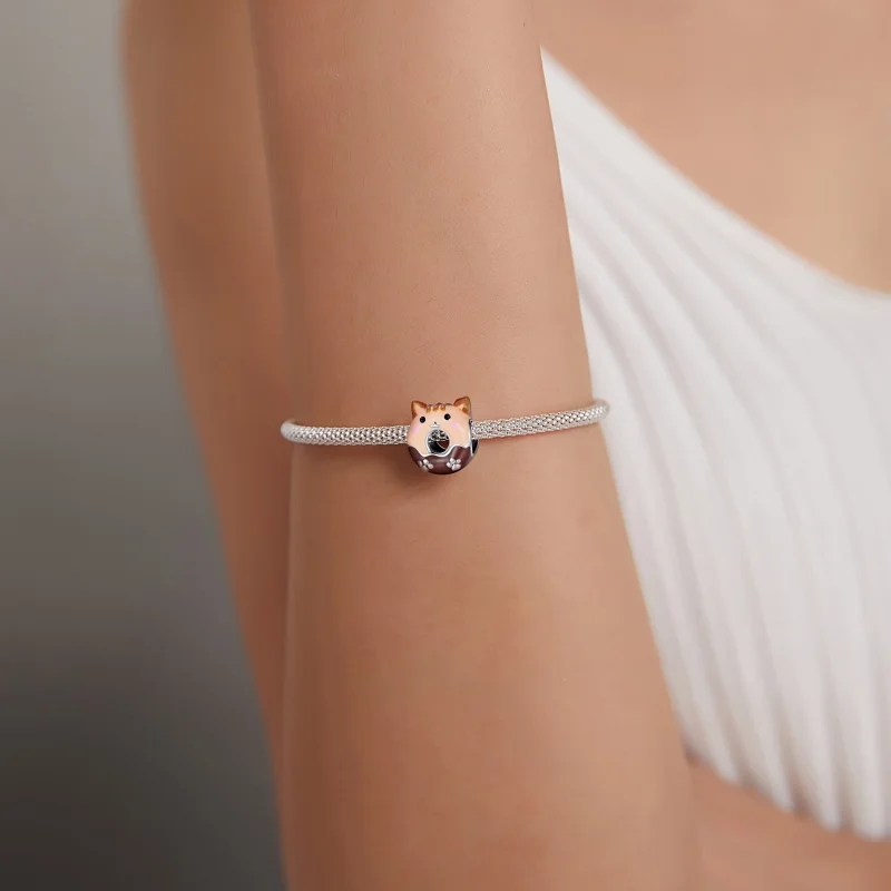 (Bild für) Pandora Style Kitty Donuts Charm - SCC1877 - Ansicht 5