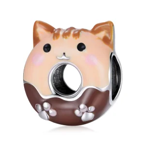 (Bild für) Pandora Style Kitty Donuts Charm - SCC1877