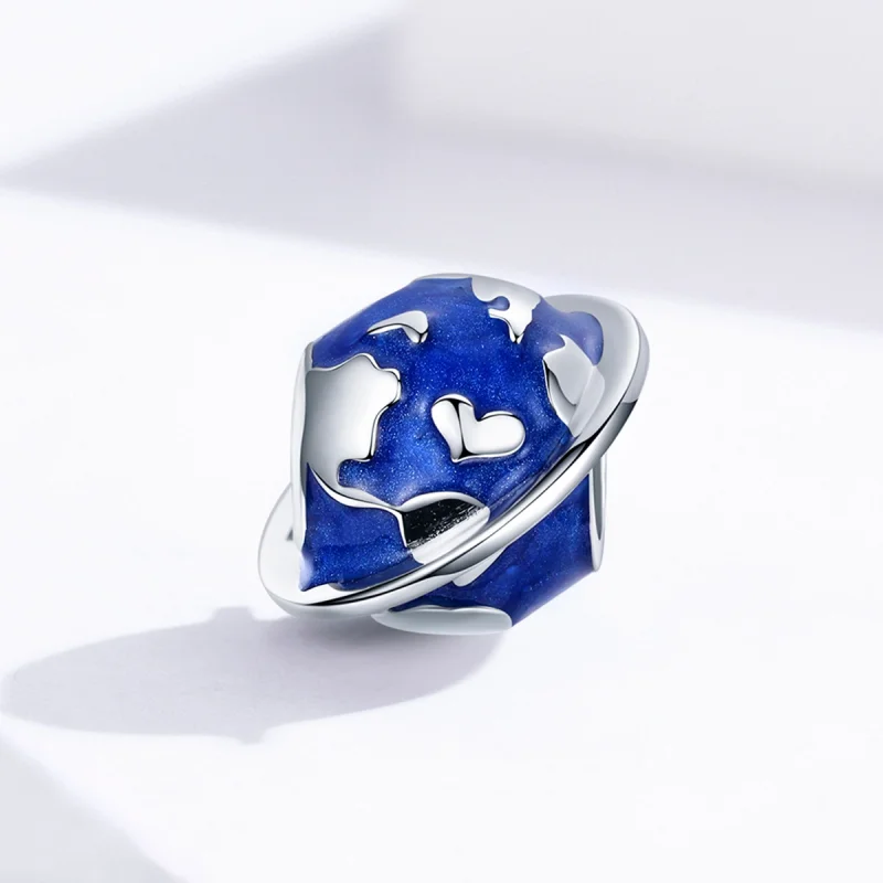 (Bild für) Pandora Style Silber „My Amazing Earth“-Charm - BSC162 - Ansicht 2