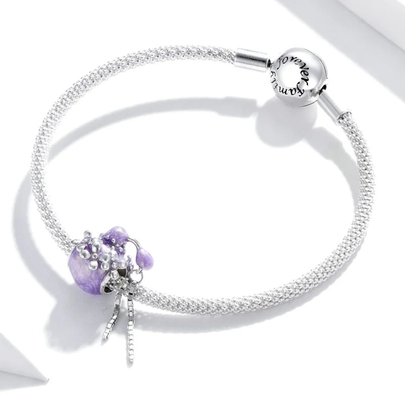 (Bild für) Parfümflaschen-Charm im Pandora-Stil - BSC348 - Ansicht 3