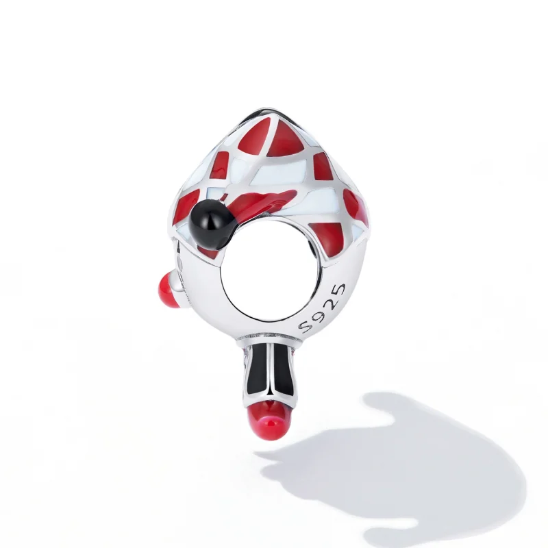 (Bild für) Poker-Clown-Charm im Pandora-Stil - SCC2237 - Ansicht 3
