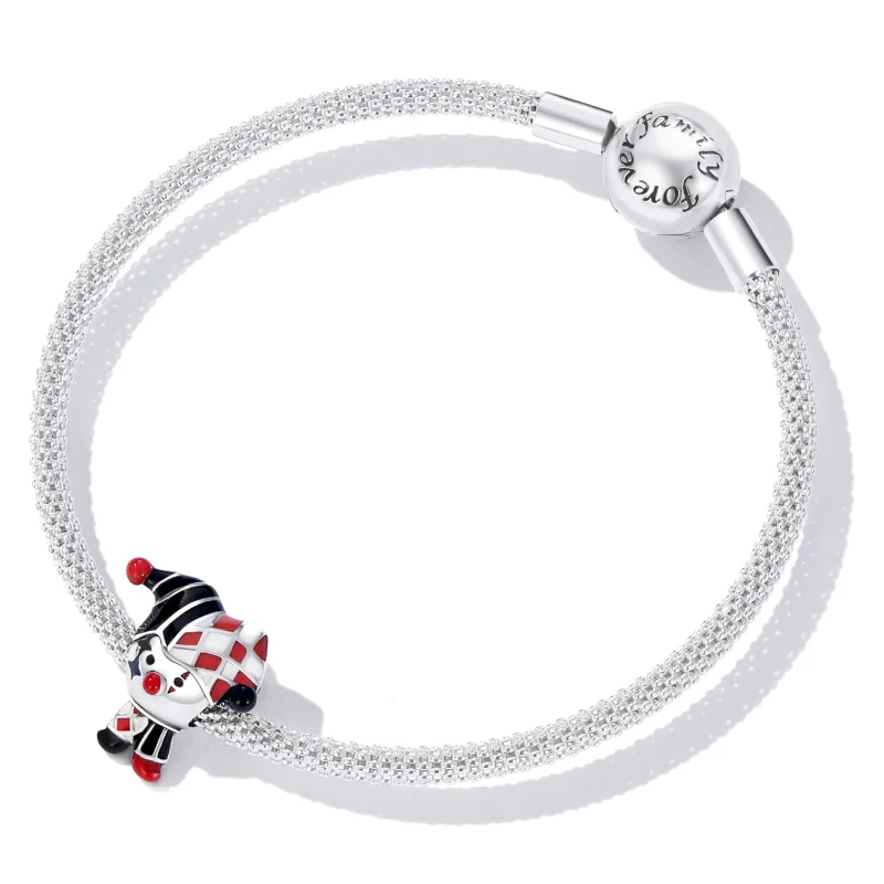 (Bild für) Poker-Clown-Charm im Pandora-Stil - SCC2237 - Ansicht 5
