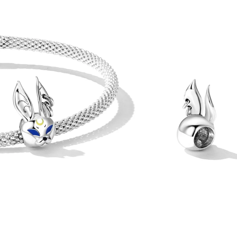 (Bild für) Punk-Wind-Beast-Kaninchen-Charm im Pandora-Stil - SCC2269 - Ansicht 4
