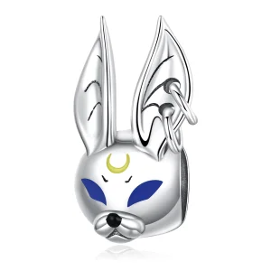(Bild für) Punk-Wind-Beast-Kaninchen-Charm im Pandora-Stil - SCC2269