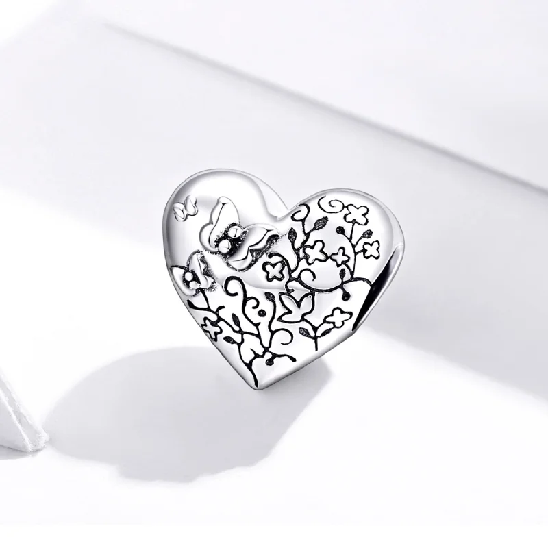 (Bild für) Ranken-Schmetterlings-Charm im Pandora-Stil - SCC1603 - Ansicht 2