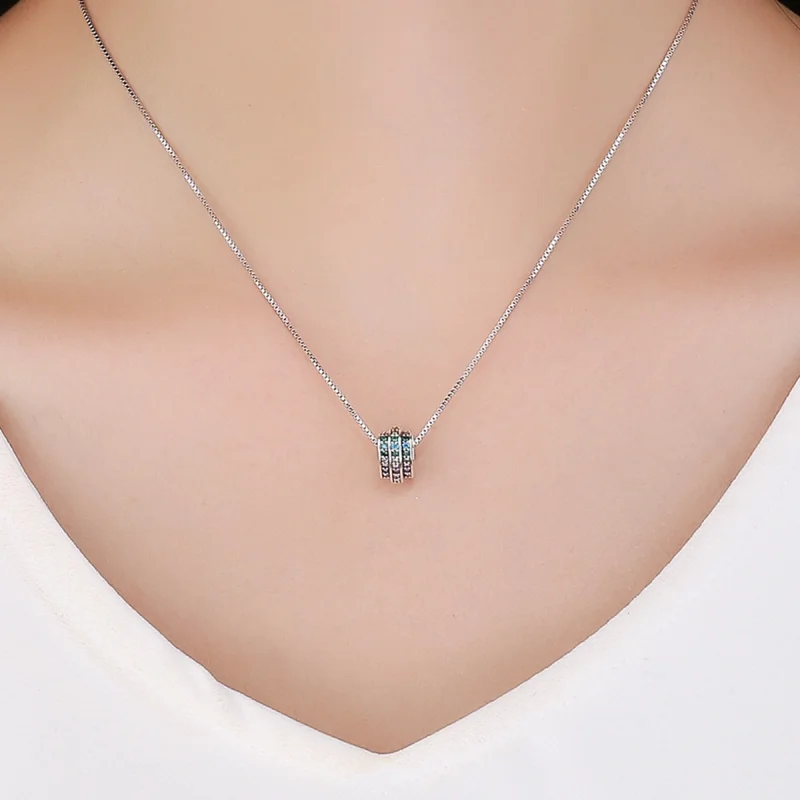(Bild für) Regenbogen-Herz-Charm im Pandora-Stil - SCC725 - Ansicht 5