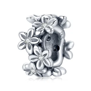 (Bild für) Retro-Blumen-Charm im Pandora-Stil - SCC1938