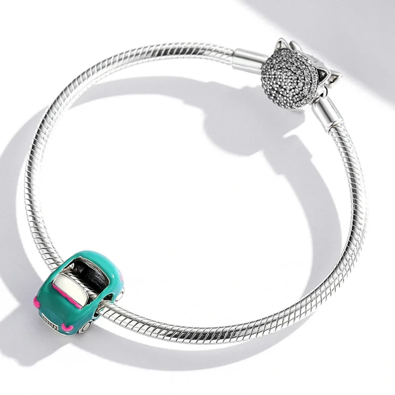 (Bild für) Retro-Cabrio-Charm im Pandora-Stil - SCC1973 - Ansicht 3