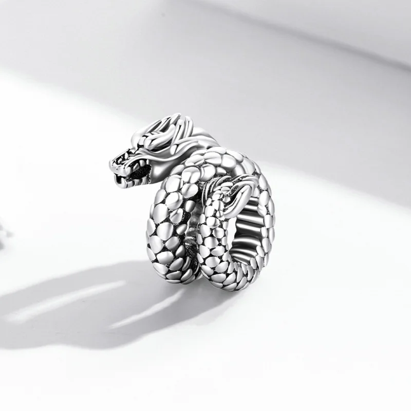 (Bild für) Retro-Panlong-Charm im Pandora-Stil - BSC546 - Ansicht 2