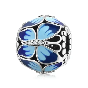 (Bild für) Retro-Schmetterlings-Charm im Pandora-Stil - SCC1977