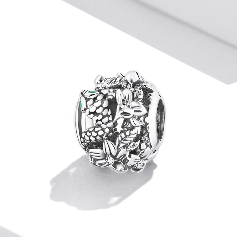 (Bild für) Retro-Spirit-Schlangen-Charm im Pandora-Stil - SCC2135 - Ansicht 2