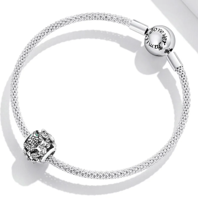 (Bild für) Retro-Spirit-Schlangen-Charm im Pandora-Stil - SCC2135 - Ansicht 3