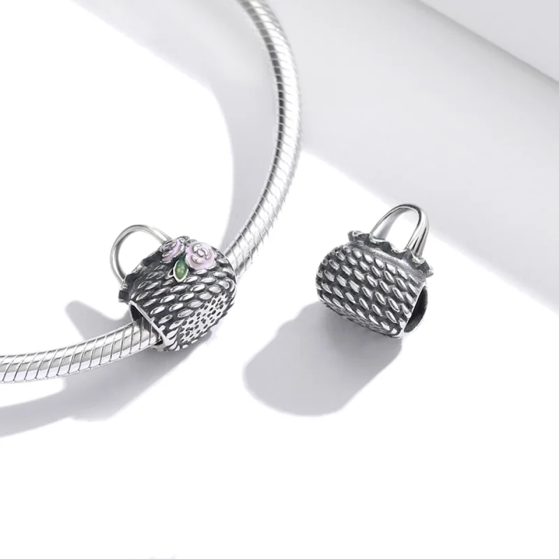 (Bild für) Retro-Taschen-Charm im Pandora-Stil - SCC1902 - Ansicht 4