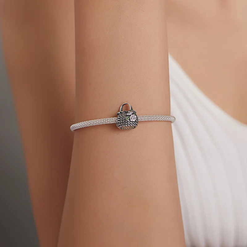(Bild für) Retro-Taschen-Charm im Pandora-Stil - SCC1902 - Ansicht 5