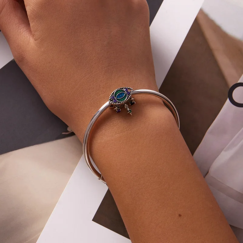 (Bild für) Retro-Teufelsauge-Charm im Pandora-Stil - SCC2162 - Ansicht 5