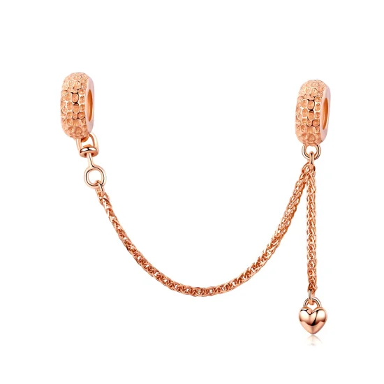 (Bild für) Roségoldene Sicherheitskette im Pandora-Stil - SCC1112-C