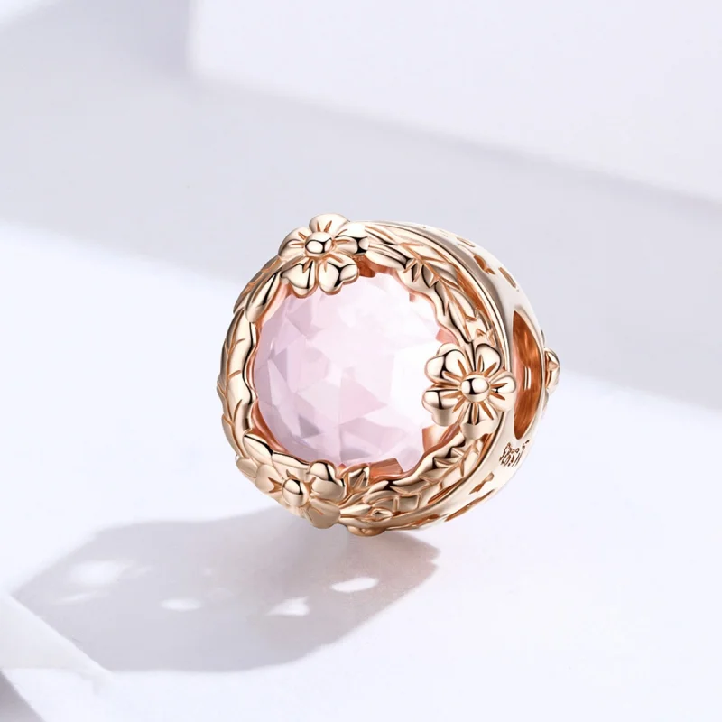 (Bild für) Roségoldener Herbstlandschafts-Charm im Pandora-Stil - SCC1258 - Ansicht 5
