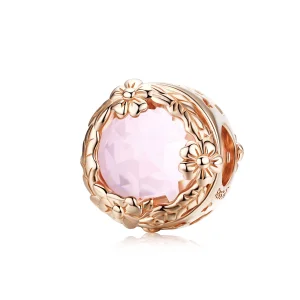 (Bild für) Roségoldener Herbstlandschafts-Charm im Pandora-Stil - SCC1258