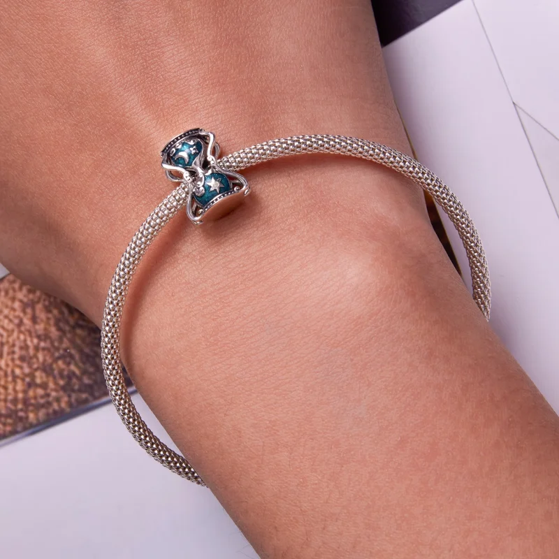 (Bild für) Sanduhr-Charm mit Sonne und Mond im Pandora-Stil - SCC2265 - Ansicht 6