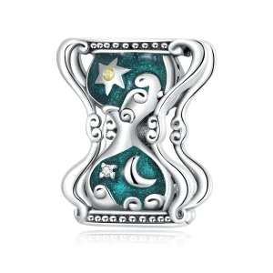 (Bild für) Sanduhr-Charm mit Sonne und Mond im Pandora-Stil - SCC2265