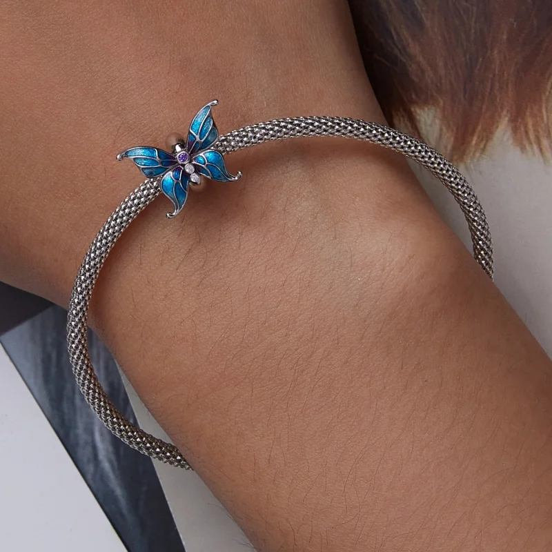 (Bild für) Schmetterlings-Charm im Pandora-Stil - SCC2326 - Ansicht 6