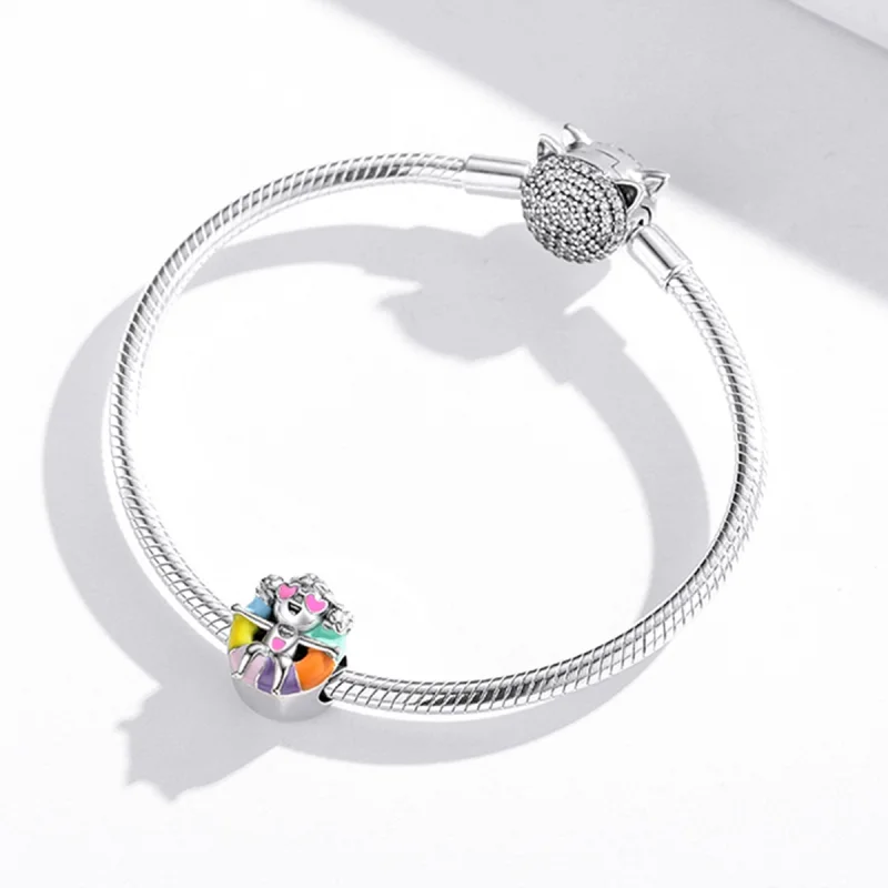 (Bild für) Schwimmring-Mädchen-Charm im Pandora-Stil - SCC1918 - Ansicht 3