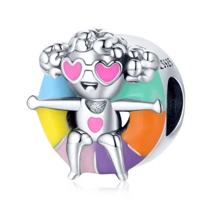 (Bild für) Schwimmring-Mädchen-Charm im Pandora-Stil - SCC1918