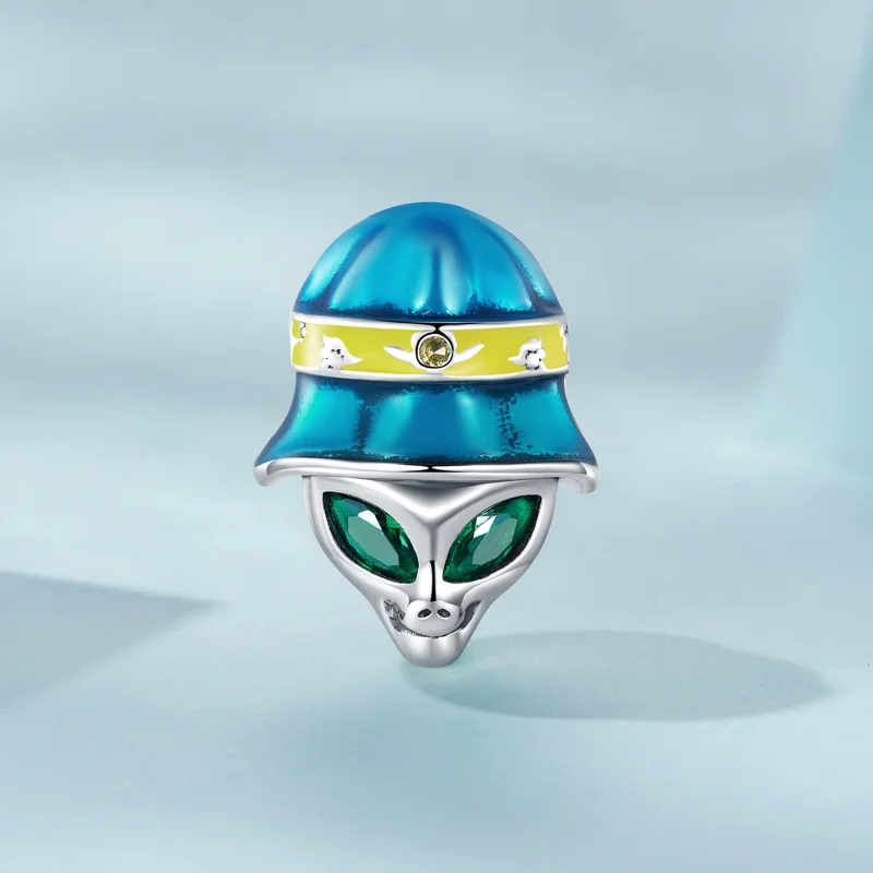 (Bild für) Seltsamer Alien-Charm im Pandora-Stil - SCC2393 - Ansicht 2