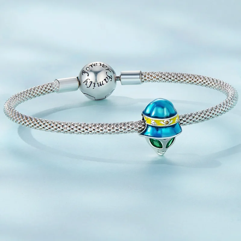 (Bild für) Seltsamer Alien-Charm im Pandora-Stil - SCC2393 - Ansicht 5