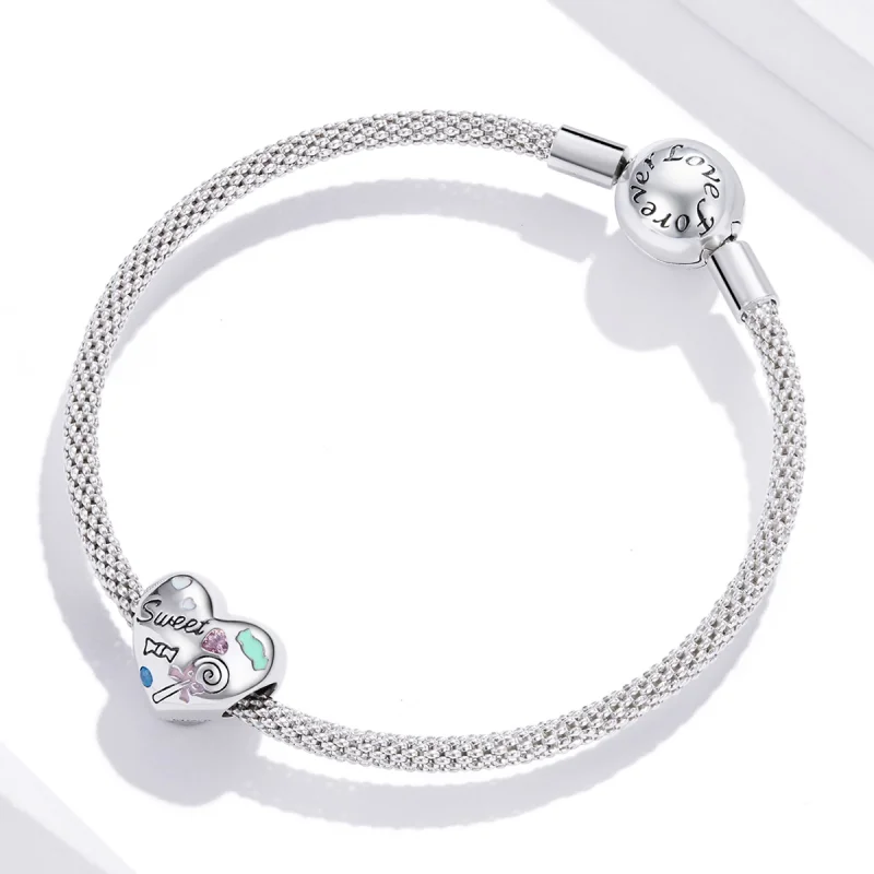 (Bild für) Süßes Bonbon-Charm im Pandora-Stil - SCC1767 - Ansicht 3