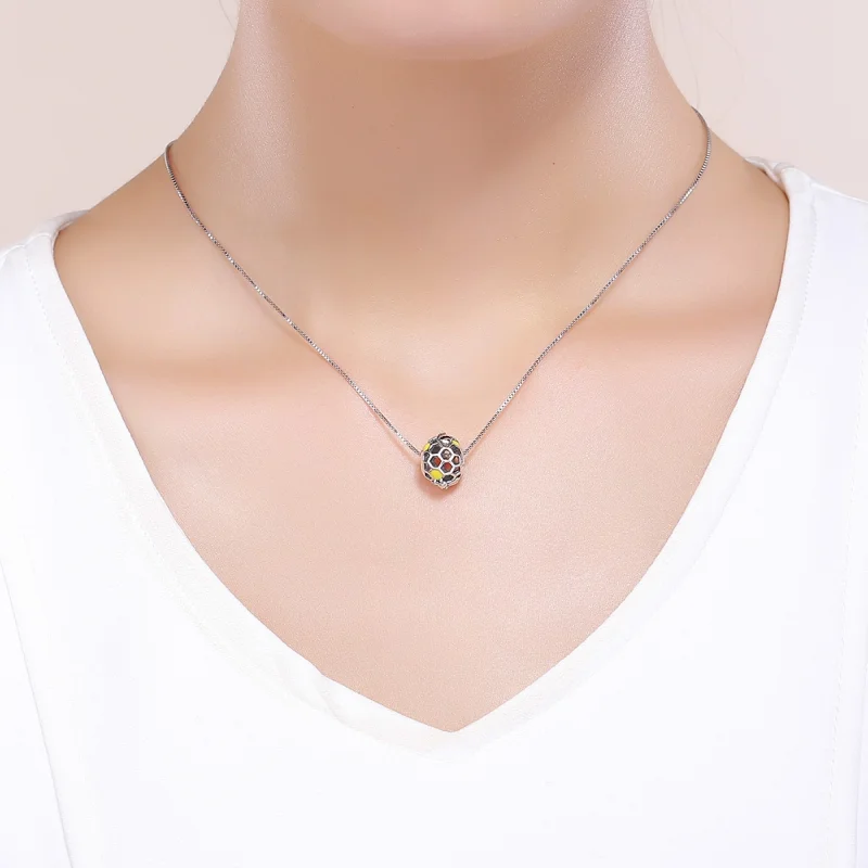 (Bild für) Silberner Bienenstock-Charm im Pandora-Stil - SCC779 - Ansicht 5